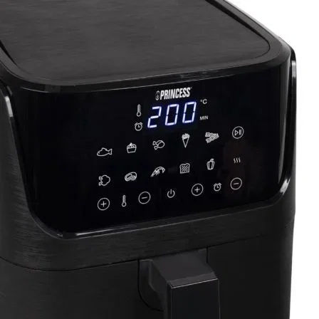 Princess Freidora de Aire Digital Mini 182031, 3,5L, Negro